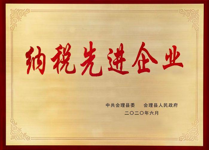 纳税先进企业-会理县委 县政府 1300