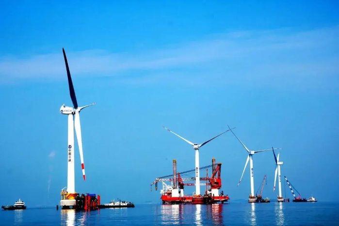 图二福清兴化湾样机试验风电场