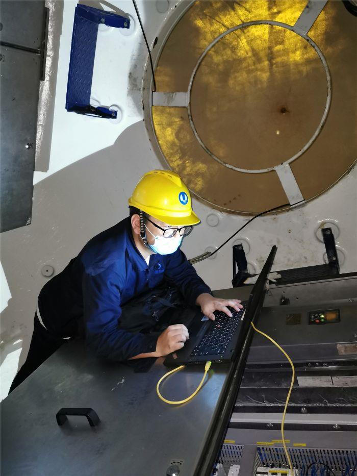 施善伟 三峡新能源海上风电运维江苏有限公司兴化湾项目部检修员 拍摄者：未知