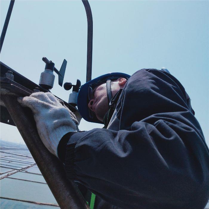 孟伟 三峡新能源海上风电江苏运维有限公司响水项目部检修员 拍摄人：顾沈栋