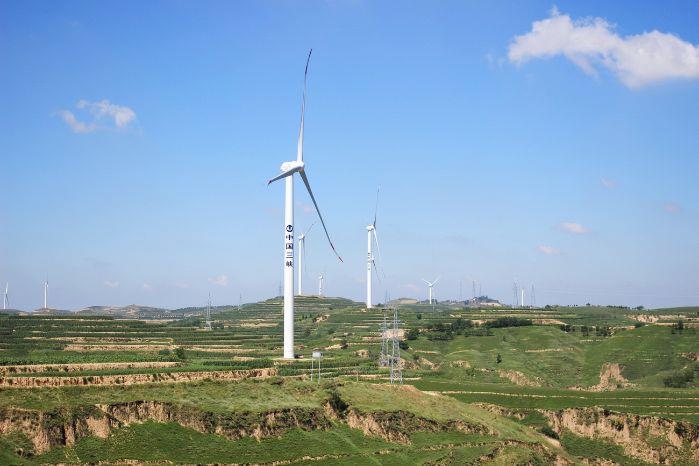 刘峰拍摄风电场夏1300