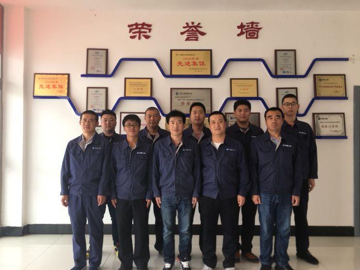 追风逐日QC小组成员合影