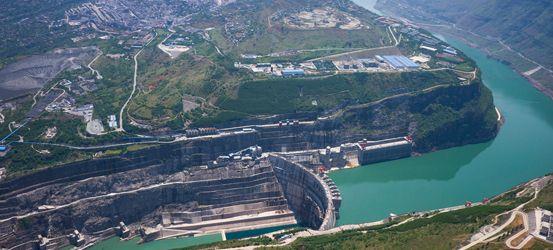 溪洛渡工程全景--王连生