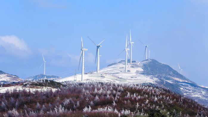 湖北利川齐岳山风电场