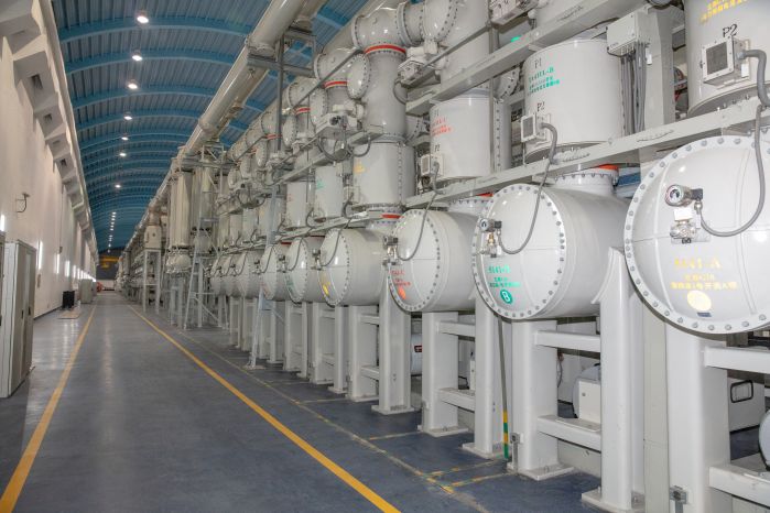 GIL管道 摄影孙恺 GIL管道 摄影孙恺