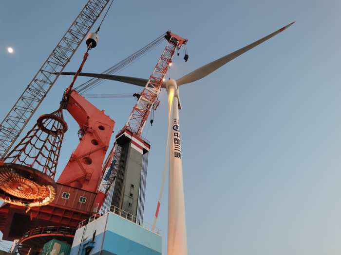 300MW H8-2 offshore wind farm in Dafeng, Jiangsu Province