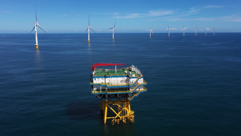 1.7GW offshore wind power project phase I-V in Yangjiang, Guangdong Province