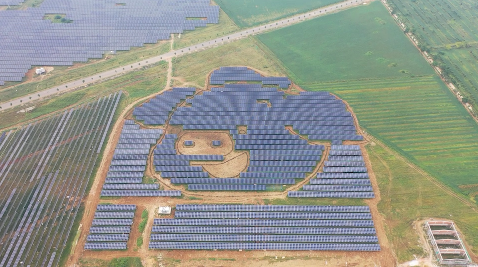 100MW photovoltaic power station in Sihong, Jiangsu Province