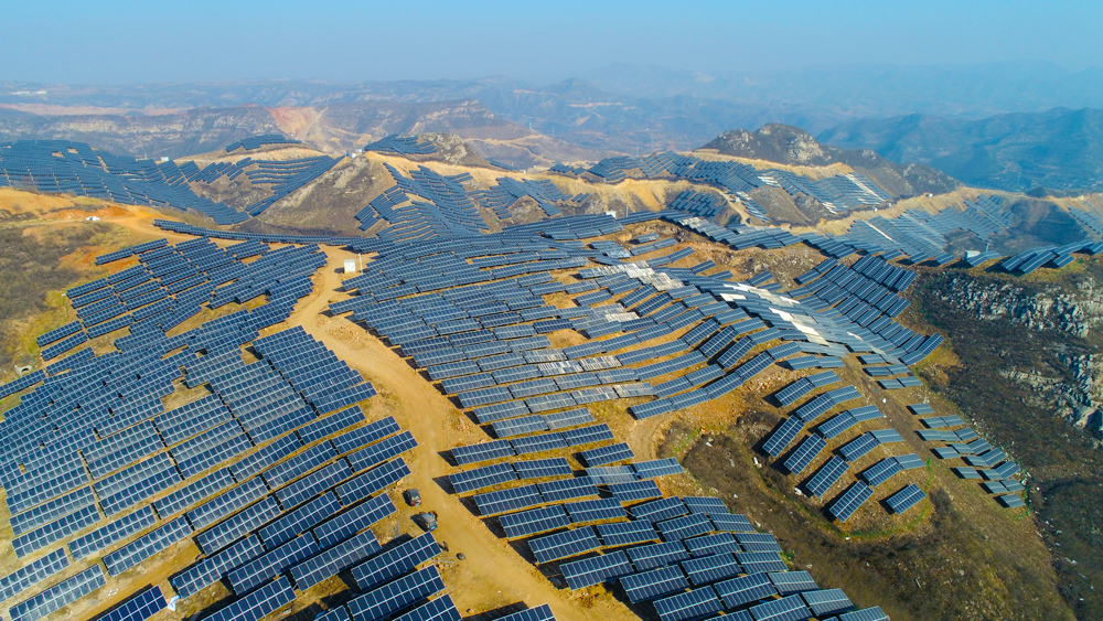 100MW photovoltaic power station in Yangquan, Shanxi Province